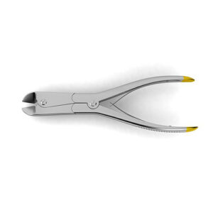 Side Wire/Pin Cutter - Double-Action, Tungsten Carbide